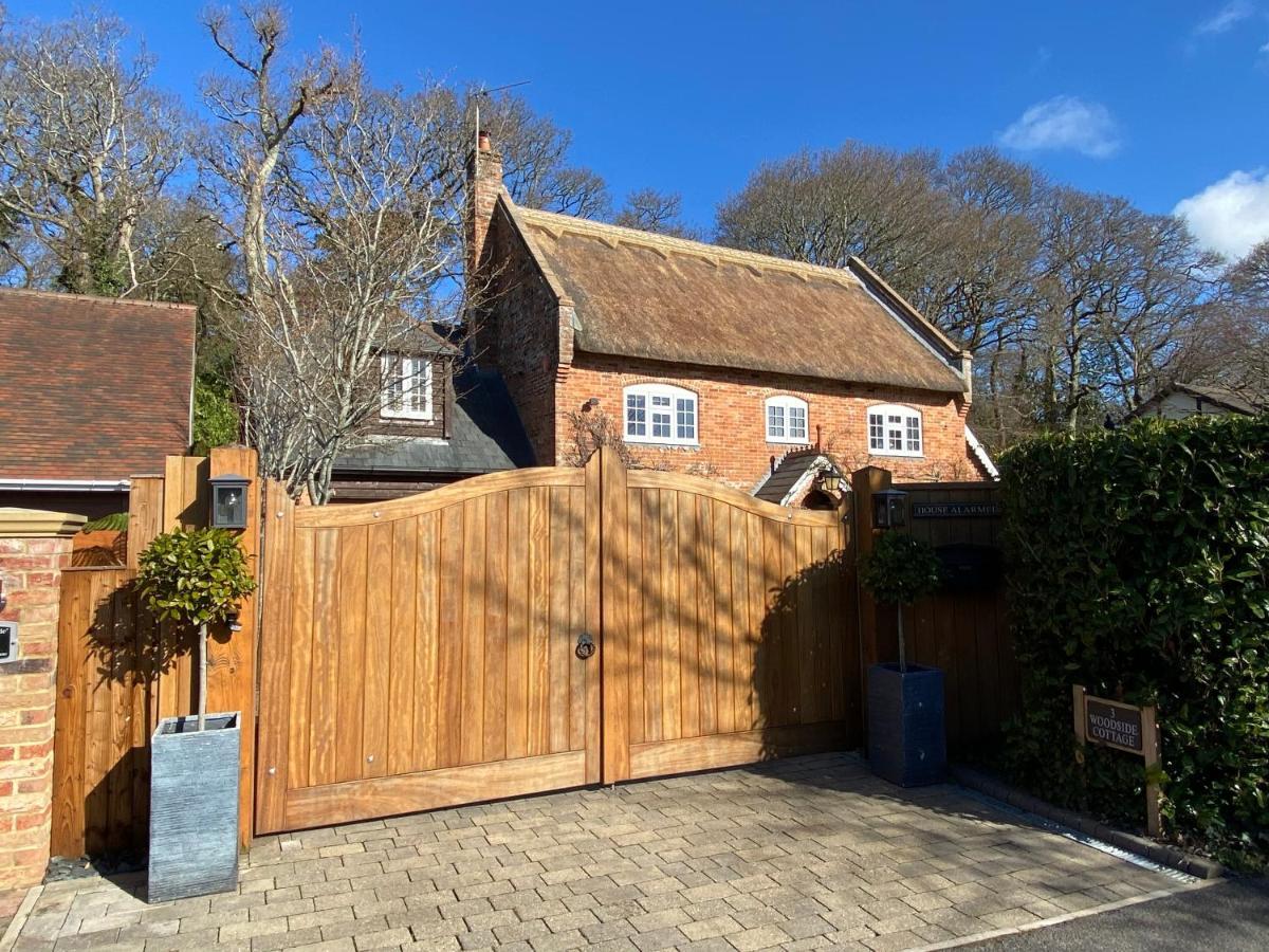 Little Woodside A Beautiful New Forest Self Contained Private Luxury Annexe New Milton Eksteriør billede